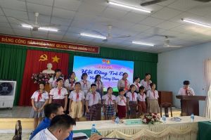 Ra mắt Hội đồng trẻ em H.Trảng Bom