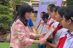 Phong trào Nghìn việc tốt đã trở thành phong trào thi đua sôi nổi trong thiếu nhi