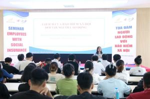 Trường Đại học Lạc Hồng tổ chức chương trình tọa đàm giúp sinh viên hiểu rõ hơn về chính sách BHXH, BHYT