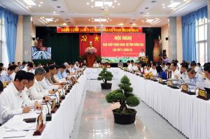 Khai mạc Hội nghị Ban Chấp hành Đảng bộ tỉnh lần thứ 11 (khóa XI)