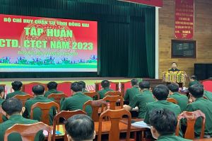 Tìm giải pháp đẩy mạnh công tác Đảng, công tác chính trị trong lực lượng vũ trang tỉnh