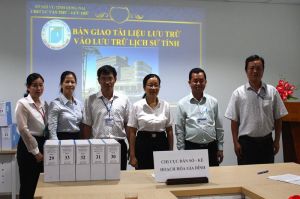 Tiếp nhận tài liệu bảo quản vĩnh viễn vào Lưu trữ lịch sử tỉnh năm 2023