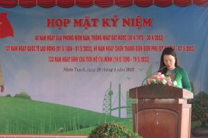 H.Nhơn Trạch họp mặt kỷ niệm 48 năm ngày giải phóng hoàn toàn miền Nam, thống nhất đất nước