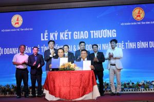 Young entrepreneurs in the Southeast region connect trading