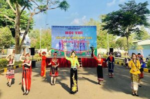 Sôi nổi phong trào dân vũ thể thao trong phụ nữ