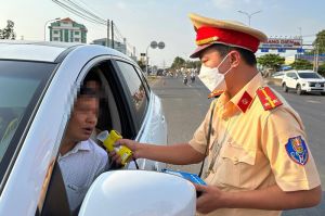 Hạn chế vi phạm nồng độ cồn trên quốc lộ