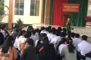 Công an H.Xuân Lộc sáng tạo trong tuyên truyền pháp luật