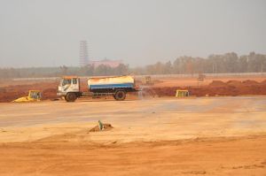 Giám sát thực hiện các giải pháp giảm thiểu bụi đất trong quá trình thi công dự án Sân bay Long Thành