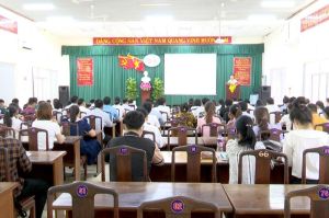 H.Long Thành: Hơn 100 học viên tham gia lớp bồi dưỡng nhận thức về Đảng năm 2023