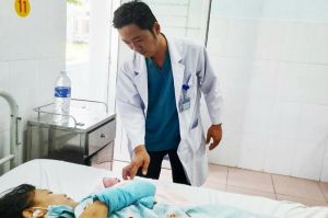 Sinh con sau khi xuống xe buýt