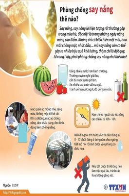 Bộ Y tế hướng dẫn chăm sóc sức khỏe mùa nắng nóng