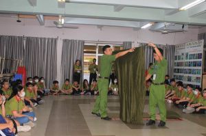 Giáo dục thiếu nhi qua chương trình Em làm chiến sĩ công an nhân dân