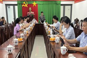 Sở Công thương làm việc với TP.Biên Hòa về tình hình công nghiệp - thương mại