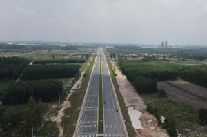 Having been basically invested important transportation routes in Nhon Trach District.