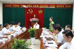 Chairman of the People's Committee of the province works with Kim Oanh Group.