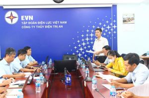 Khảo sát nước hồ Trị An