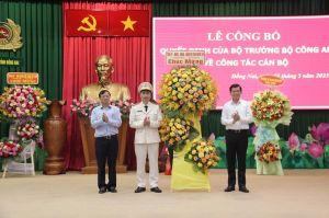 Đồng Nai có tân Phó Giám đốc Công an tỉnh