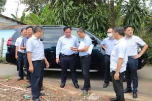 Handling problems in ground clearance of key works and projects in Bien Hoa City