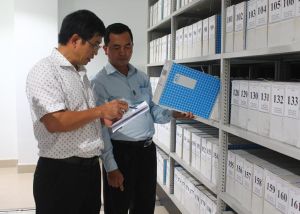 Bảo quản hơn 3,1 ngàn mét tài liệu tại lưu trữ lịch sử tỉnh