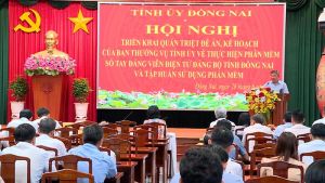 Triển khai đề án và kế hoạch của Ban TVTU về phần mềm Sổ tay đảng viên điện tử