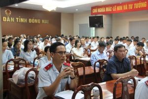 Hơn 250 đại biểu dự tập huấn Luật Thanh tra năm 2022