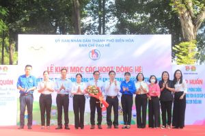 Tuyên truyền, vận động thiếu nhi tập luyện môn bơi, phòng chống đuối nước