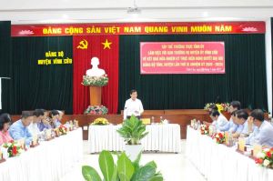 Efforts to better promote tourism potential and advantages in Vinh Cuu district