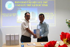 Tiếp nhận 31,78m tài liệu vào Lưu trữ lịch sử tỉnh