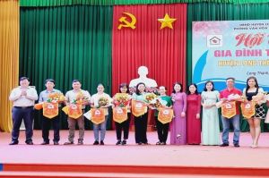 Sôi nổi Hội thi Gia đình tài năng H.Long Thành năm 2023