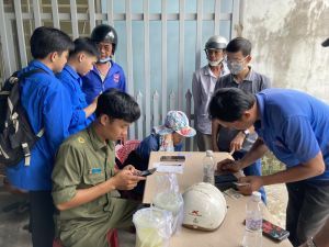 100% cơ sở Đoàn ra quân hỗ trợ người dân thực hiện dịch vụ công trực tuyến và thủ tục hành chính