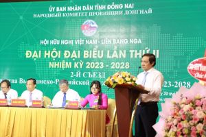 Mr. Pham Xuan Ha was elected as President of the Vietnam – Russia Friendship Association in Dong Nai province