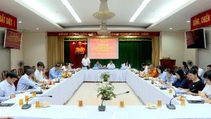 Cụm tổ đại biểu HĐND tỉnh số 1 thảo luận trước kỳ họp thứ 12