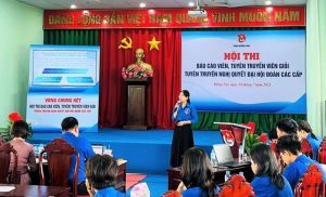 Nâng cao chất lượng đội ngũ báo cáo viên, tuyên truyền viên của Đoàn