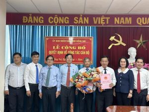 Bổ nhiệm ông Lê Quang Trung giữ chức Giám đốc Sở Y tế