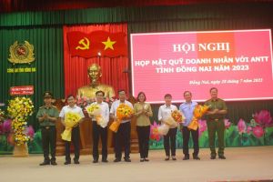 Tiếp tục phát huy hiệu quả Quỹ Doanh nhân với an ninh trật tự