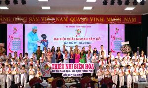 Tuyên dương 184 đại biểu Cháu ngoan Bác Hồ