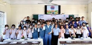 Dạy tiếng Hàn miễn phí cho hơn 40 học sinh, sinh viên