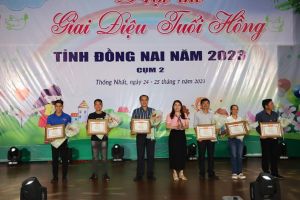 Huyện Định Quán đoạt giải nhất Hội thi Giai điệu tuổi hồng