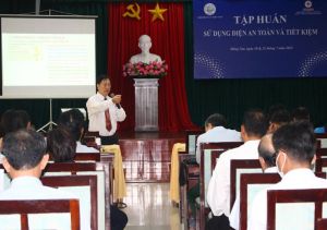 Tập huấn sử dụng điện an toàn và tiết kiệm cho các cơ quan, đơn vị