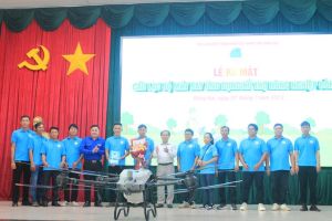 Ra mắt CLB máy bay ứng dụng hỗ trợ nông nghiệp