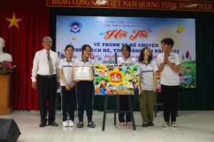 Trao 35 giải Hội thi Vẽ tranh và kể chuyện theo sách hè tỉnh Đồng Nai