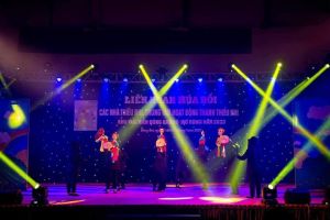 Tạo thêm sân chơi cho thiếu nhi qua liên hoan múa rối