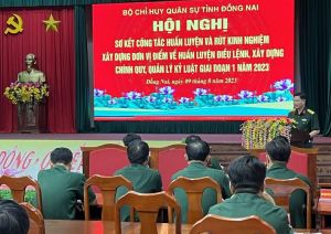 Sơ kết công tác huấn luyện giai đoạn 1 năm 2023