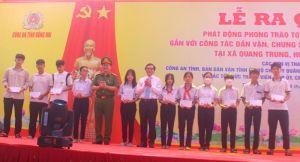 Phát động phong trào Toàn dân bảo vệ an ninh Tổ quốc trên toàn tỉnh