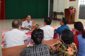 Mô hình hòa giải cơ sở tiêu biểu ở thị trấn Vĩnh An