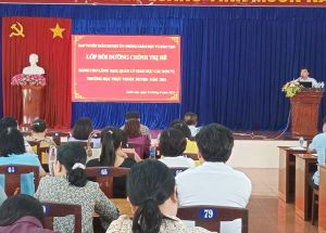 Xuân Lộc bồi dưỡng cho lãnh đạo, quản lý giáo dục các đơn vị trường học