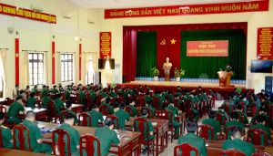 86 thí sinh tham gia Hội thi Đại đội trưởng, Chính trị viên giỏi năm 2023