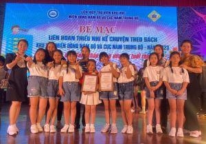 Đồng Nai đoạt 3 giải liên hoan thiếu nhi kể chuyện theo sách 2023