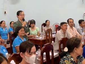 Thúc đẩy thực hiện bình đẳng giới và giải quyết những vấn đề cấp thiết đối với phụ nữ và trẻ em