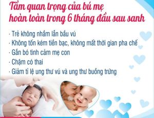 Nuôi con bằng sữa mẹ mang lại nhiều lợi ích